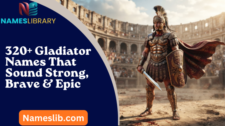 320+ Gladiator Names That Sound Strong, Brave & Epic