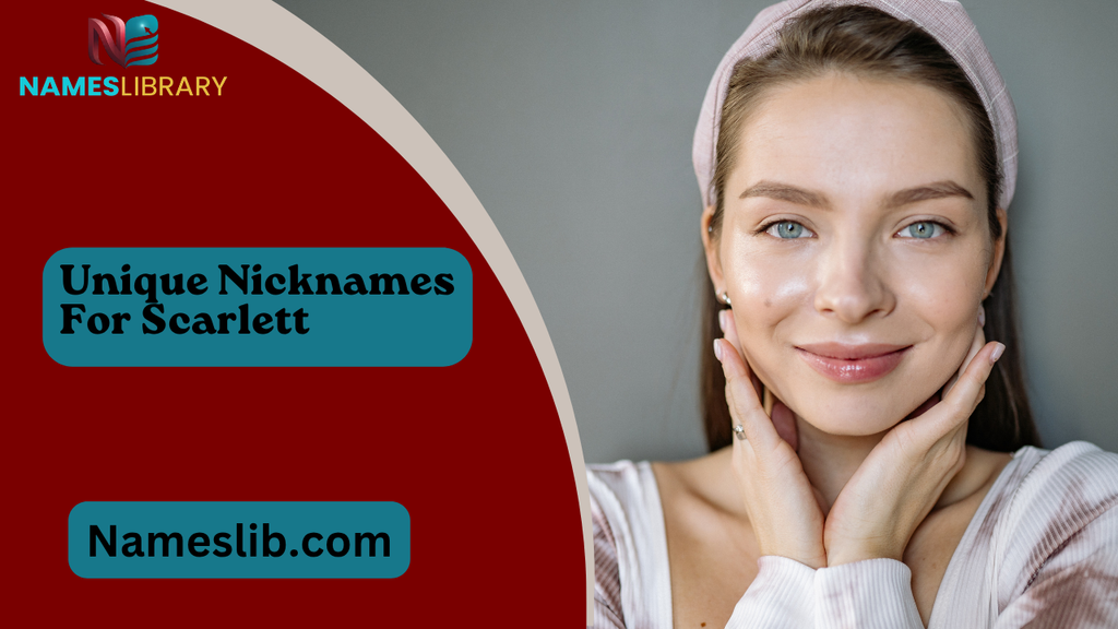 Short Nicknames For Scarlett