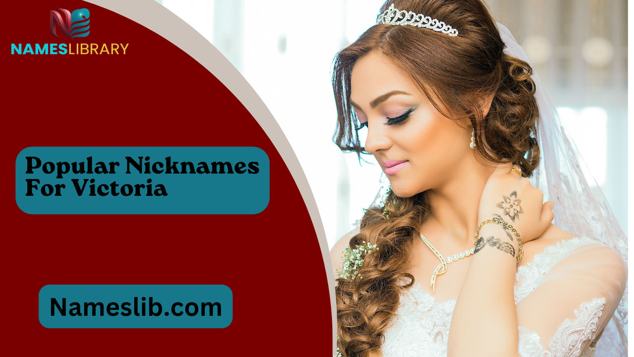 Popular Nicknames For Victoria