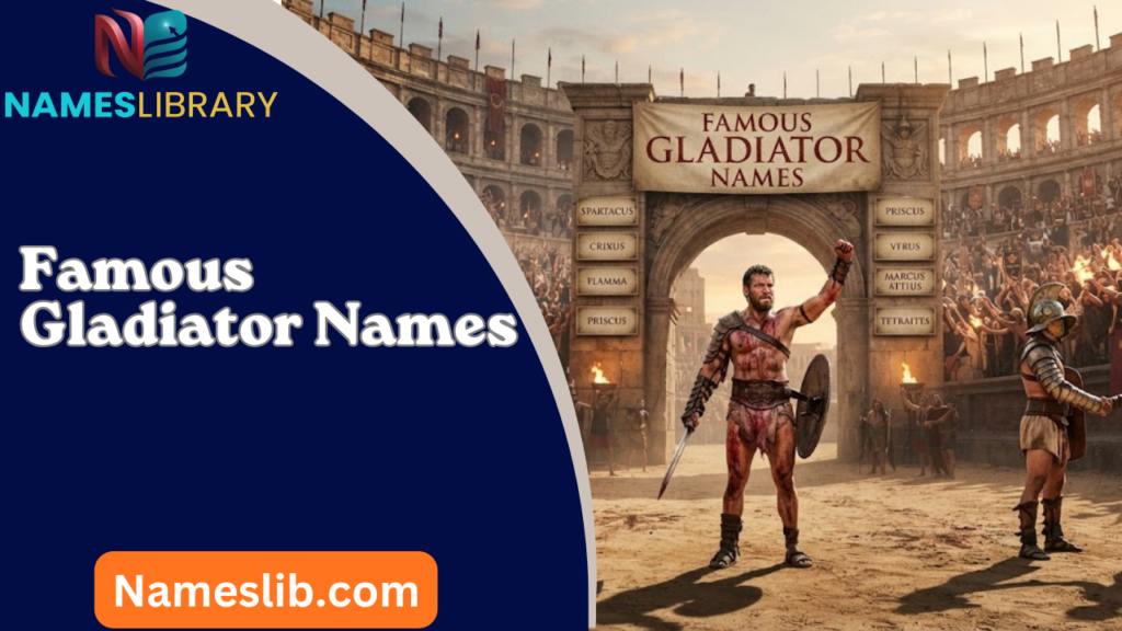 Famous Gladiator Names