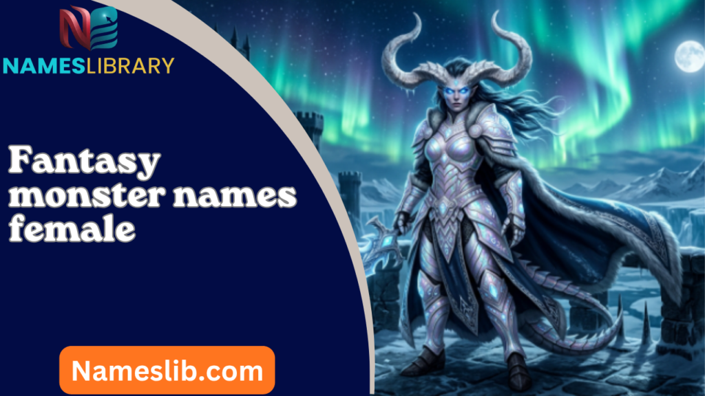 Fantasy monster names female