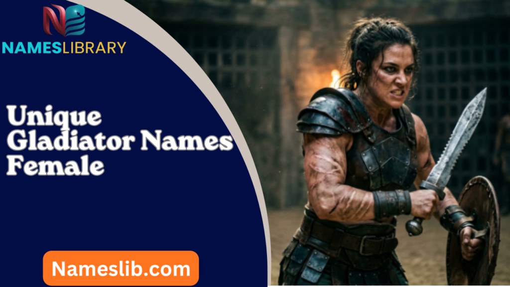 Unique Gladiator Names Female