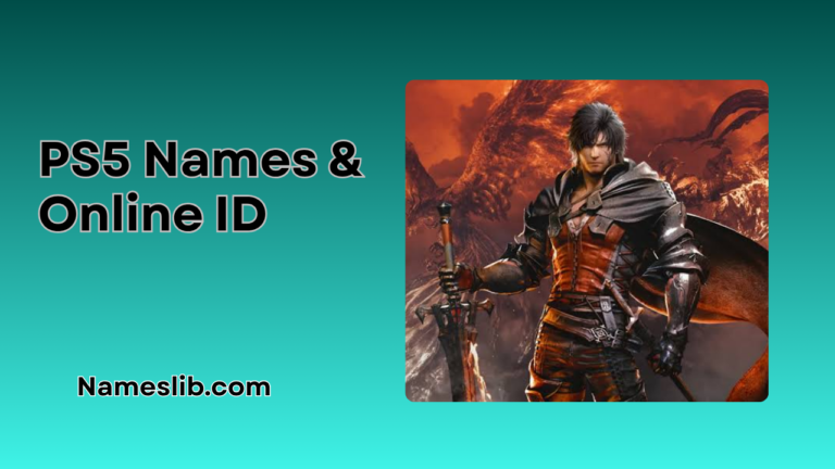 930+ PS5 Names & Online ID Ideas for Boys and Girls