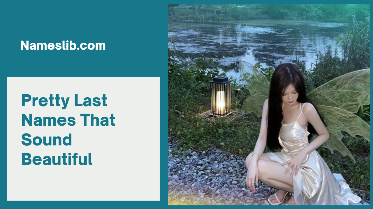 Pretty Last Names That Sound Beautiful & Classy