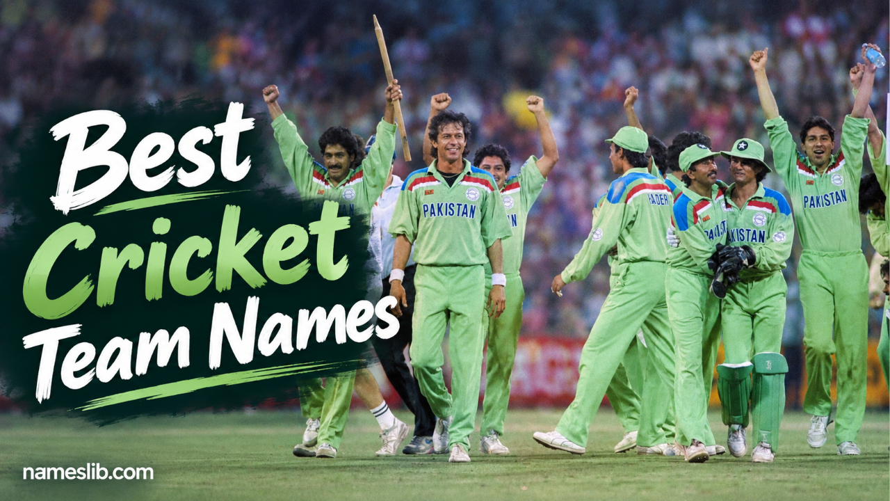 1300+ Best Cricket Team Names_ Stylish, Funny, Gully & Creative Ideas