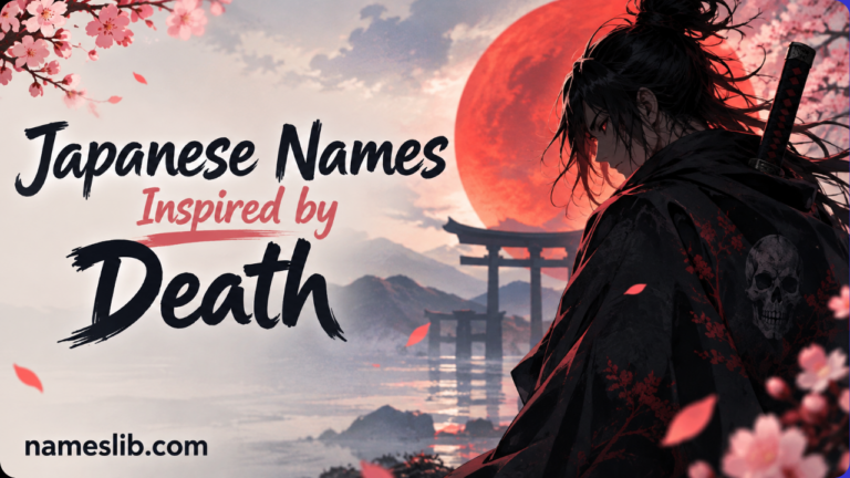 235+ Japanese Names Inspired by Death, Darkness and Rebirth in 2026