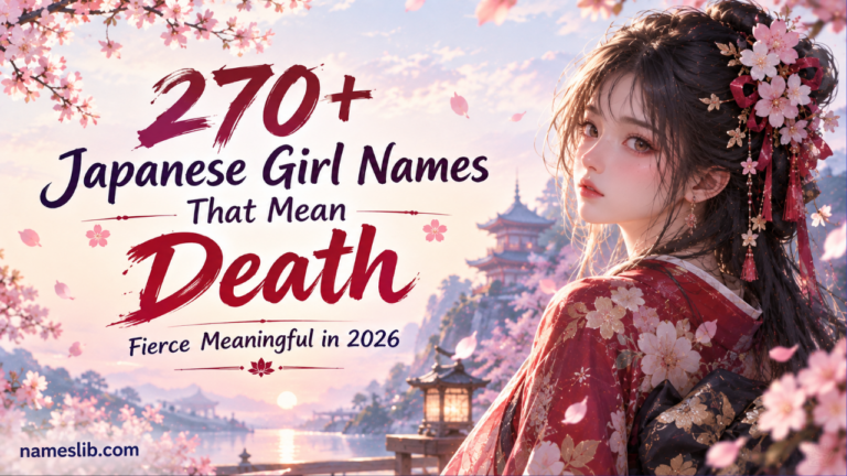 270+ Japanese Girl Names That Mean Death Fierce Meaningful in 2026