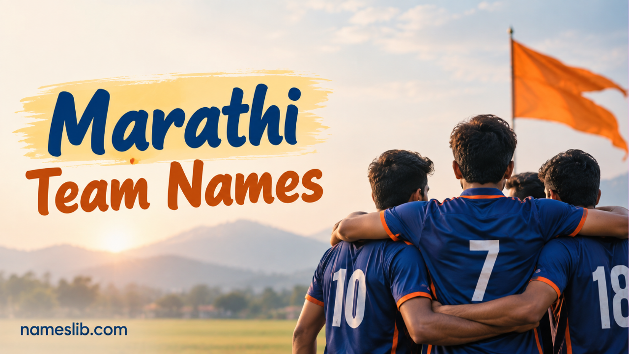290+ Marathi Team Names_ Best, Funny, Creative & More