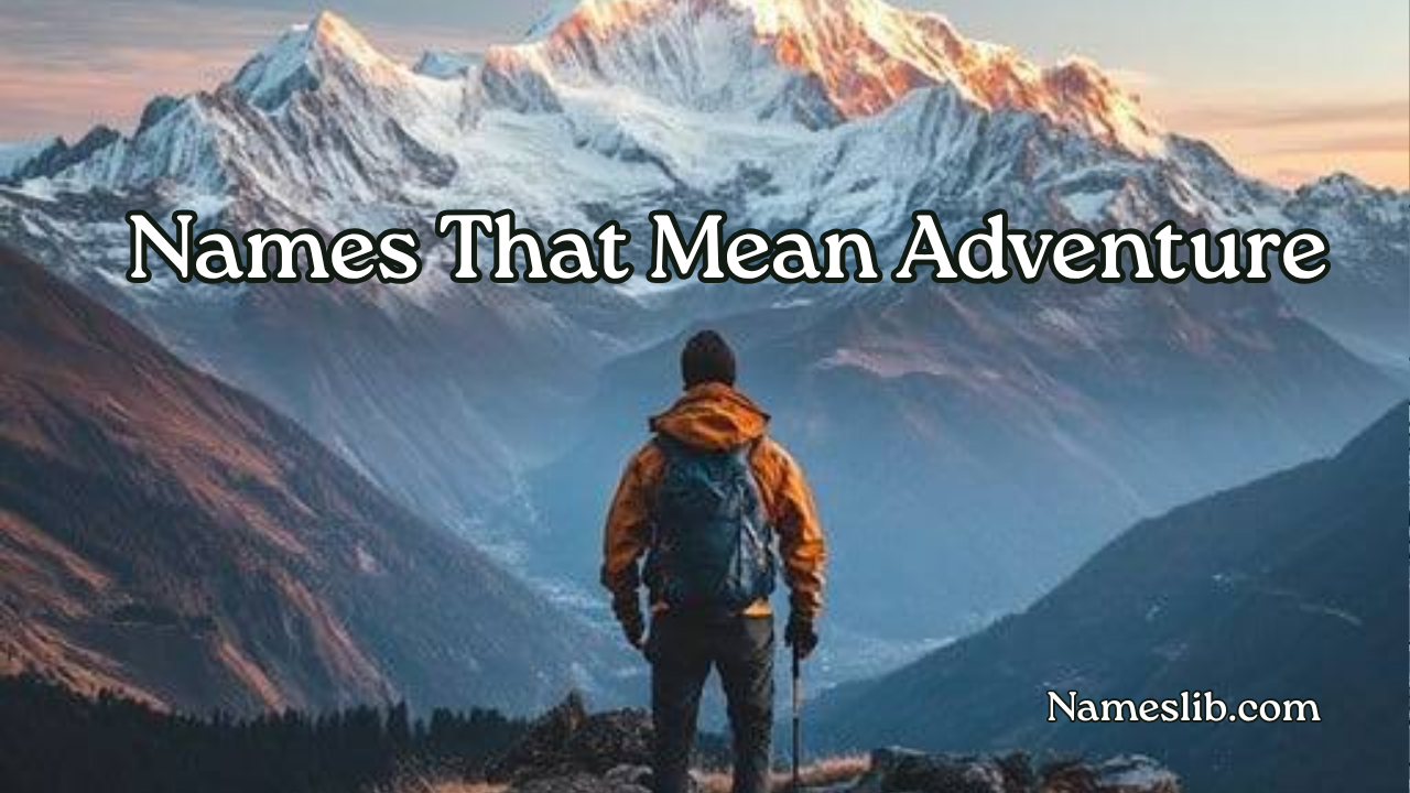 290+ Names That Mean Adventure: Bold & Free-Spirited Names 2026