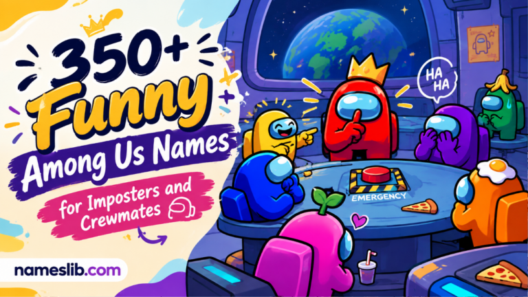 350+ Funny Among Us Names for Imposters and Crewmates