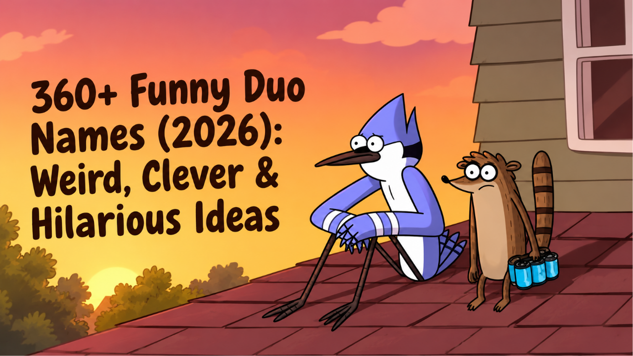 360+ Funny Duo Names (2026)_ Weird, Clever & Hilarious Ideas