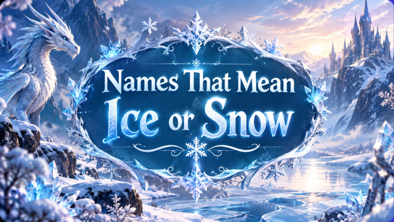 380+ Names That Mean Ice or Snow_ Cool & Winter Names 2026