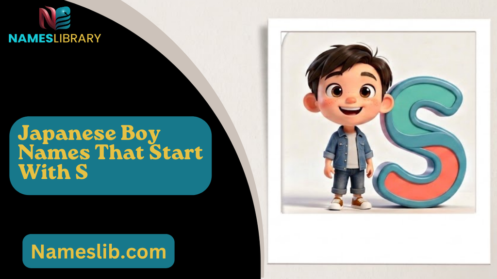 Japanese Boy Names That Start With S