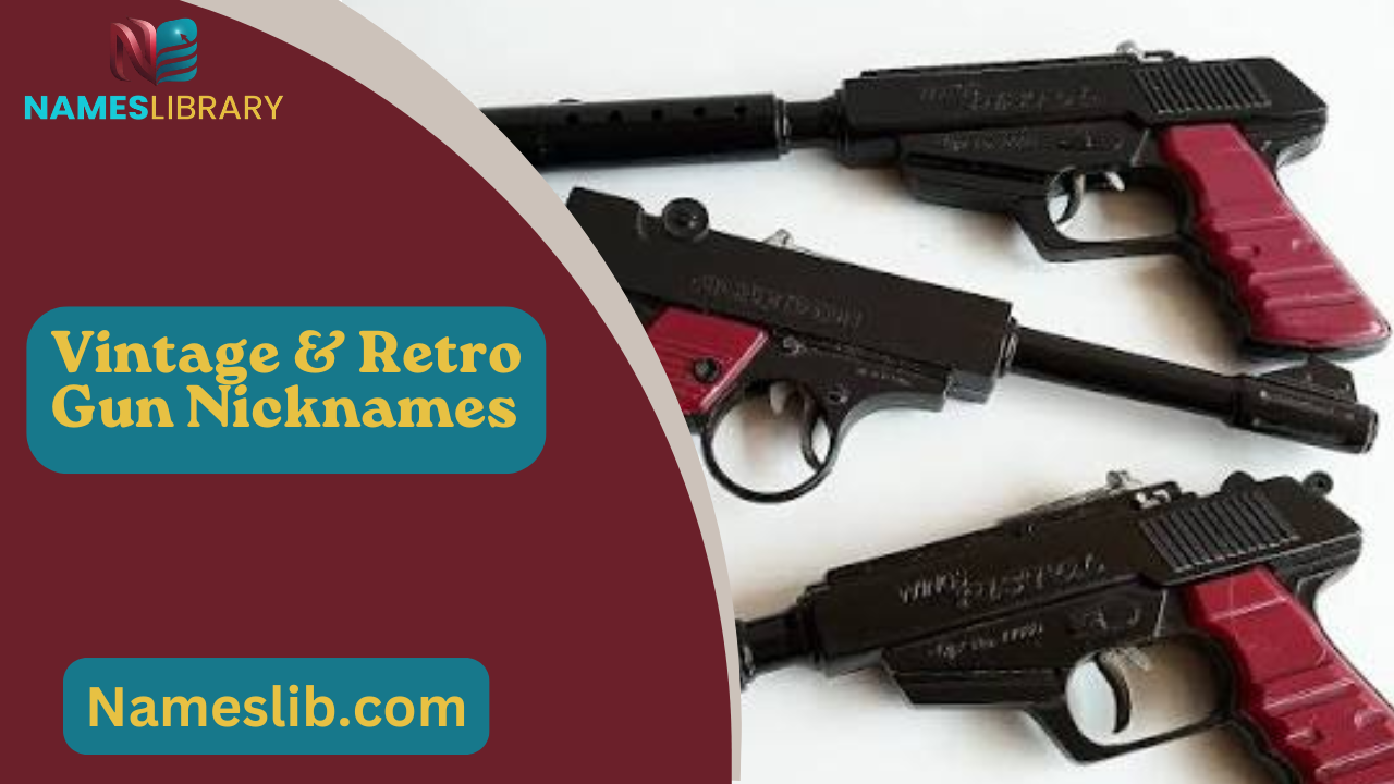 Vintage & Retro Gun Nicknames