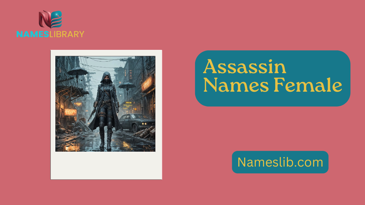 Assassin Names Female