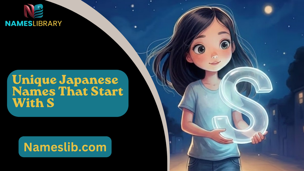 Unique Japanese Names That Start With S