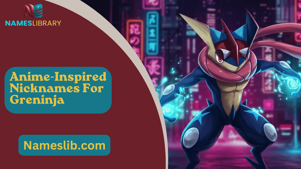 Anime-Inspired Nicknames For Greninja