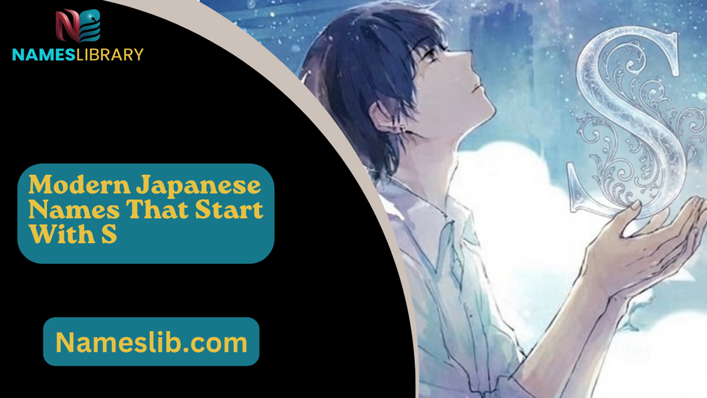 Modern Japanese Names That Start With S