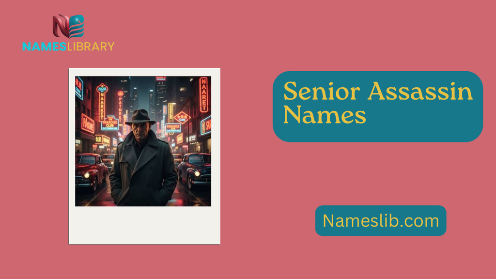 Senior Assassin Names