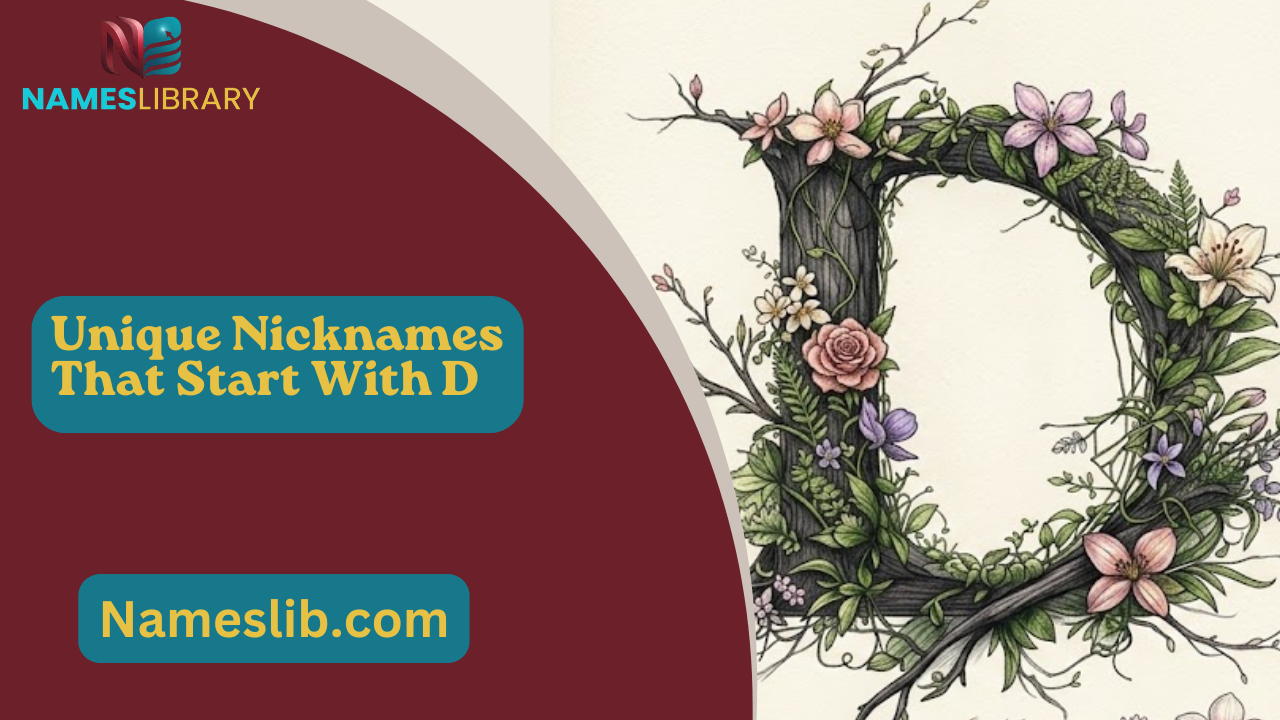 Unique Nicknames That Start With D