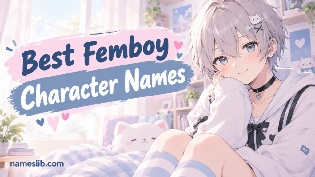 Best Femboy Character Names