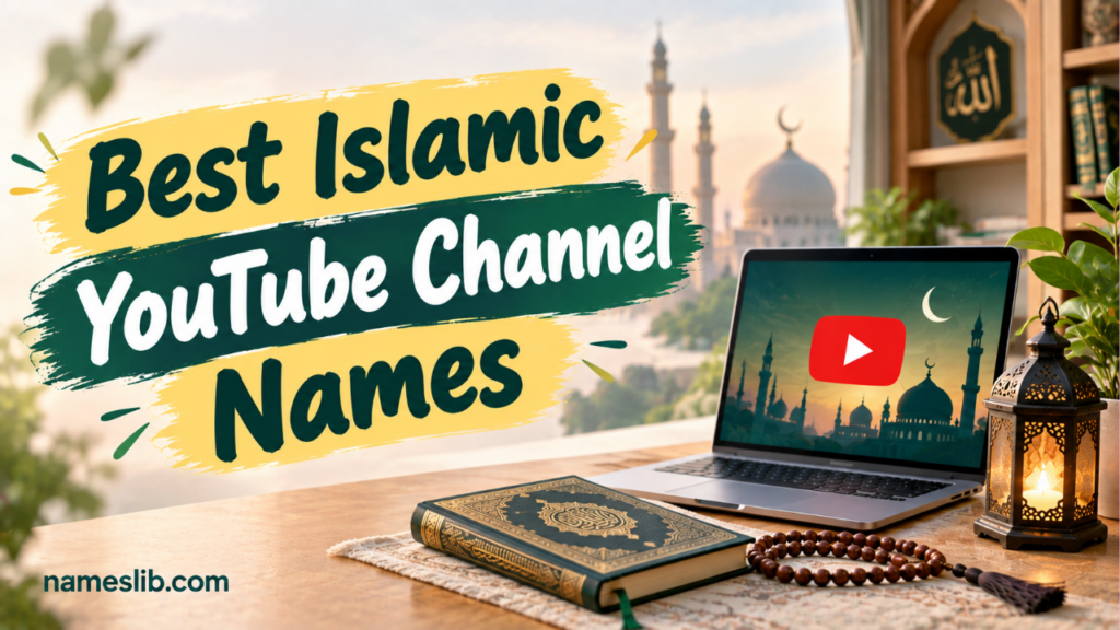 Best Islamic YouTube Channel Names