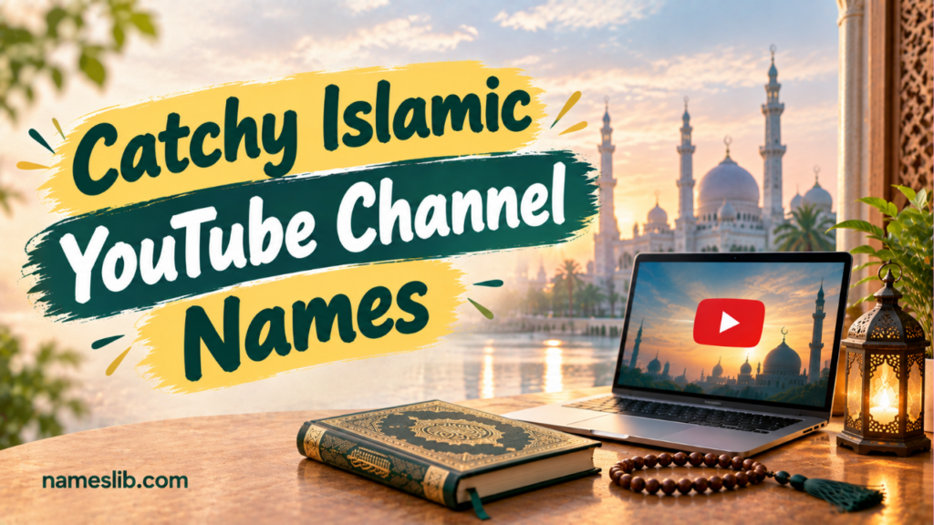 Catchy Islamic YouTube Names