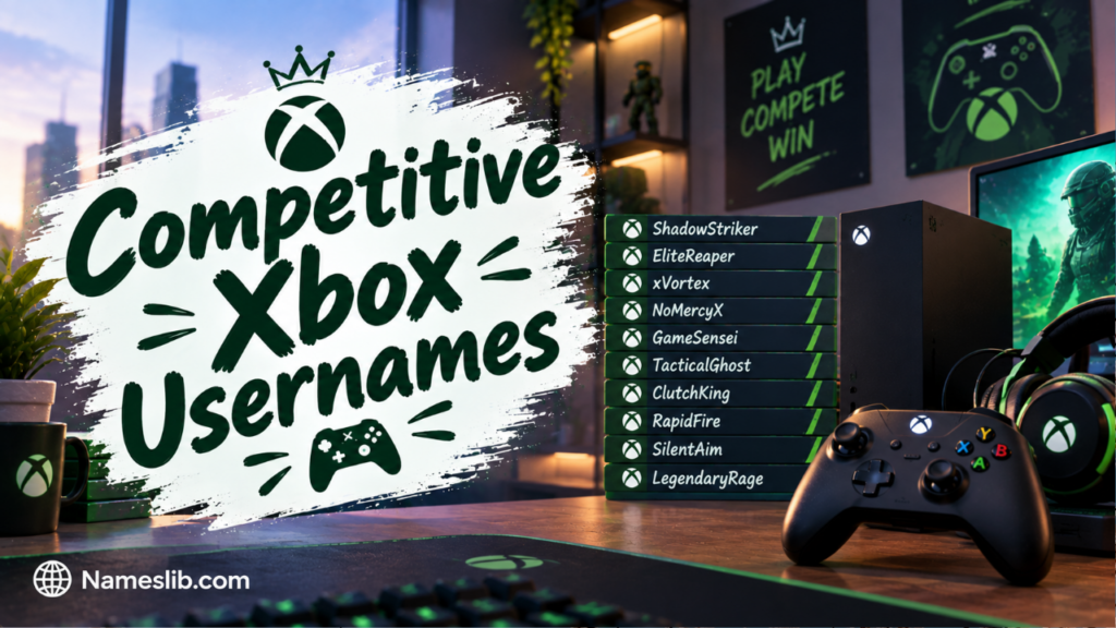 Competitive Xbox Usernames