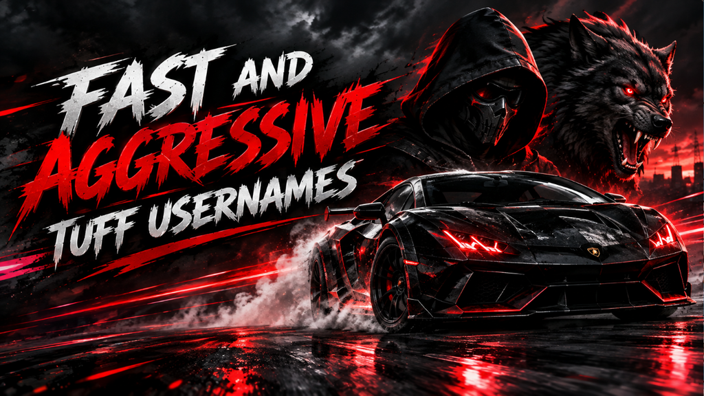 Fast and Aggressive Tuff Usernames