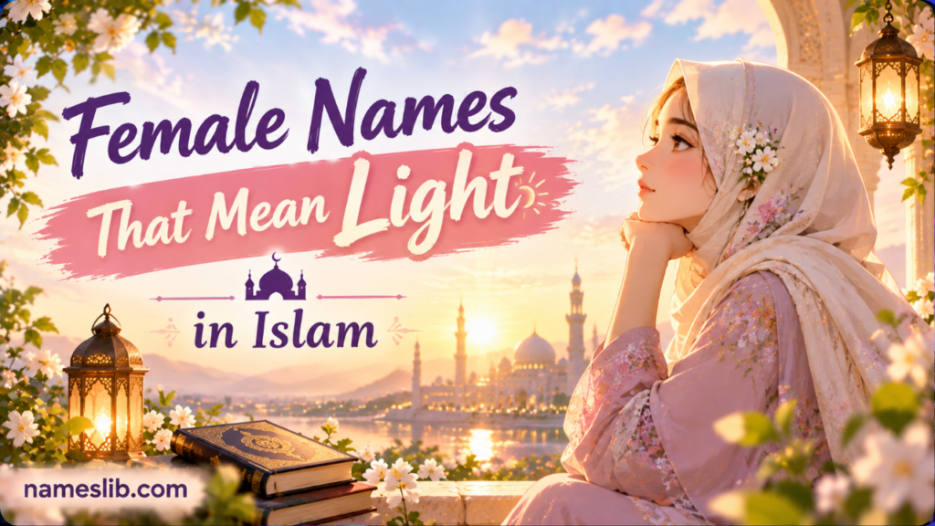 Female Names That Mean Light