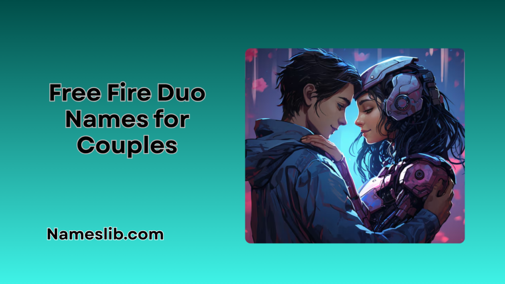 Free Fire Duo Names for Couples