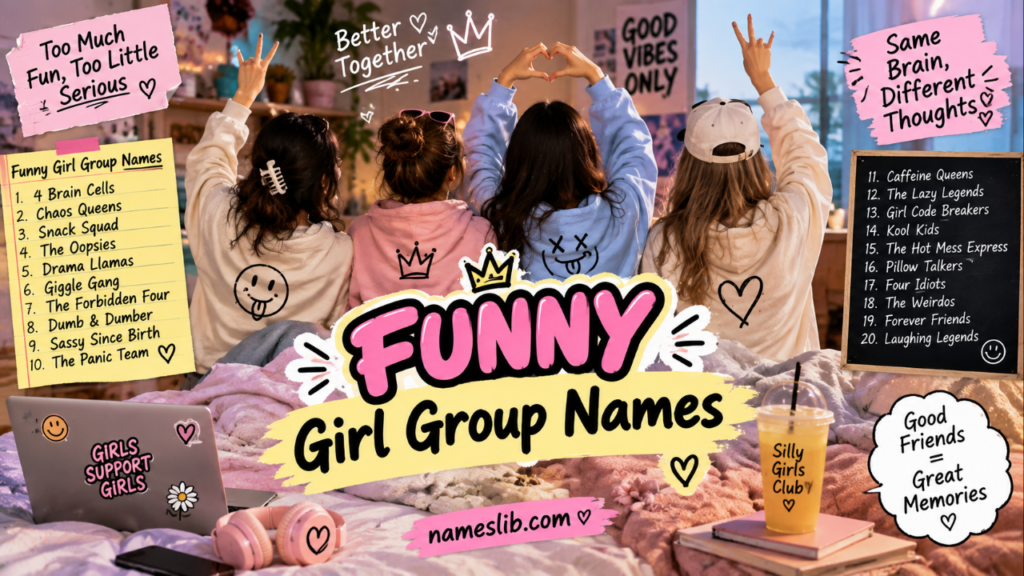 Funny Girl Group Names