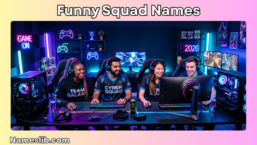 Funny Squad Names