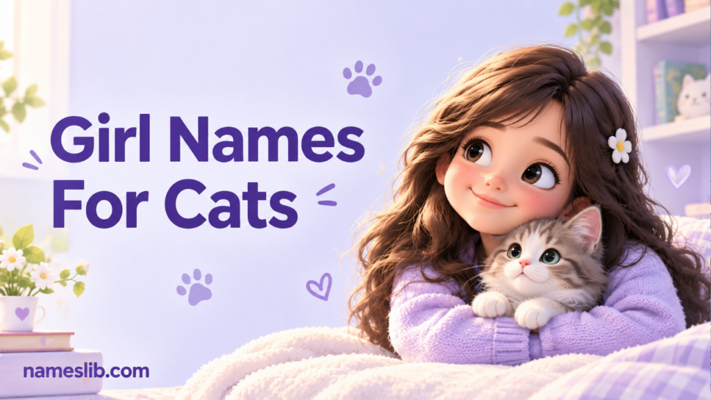 Girl Names For Cats