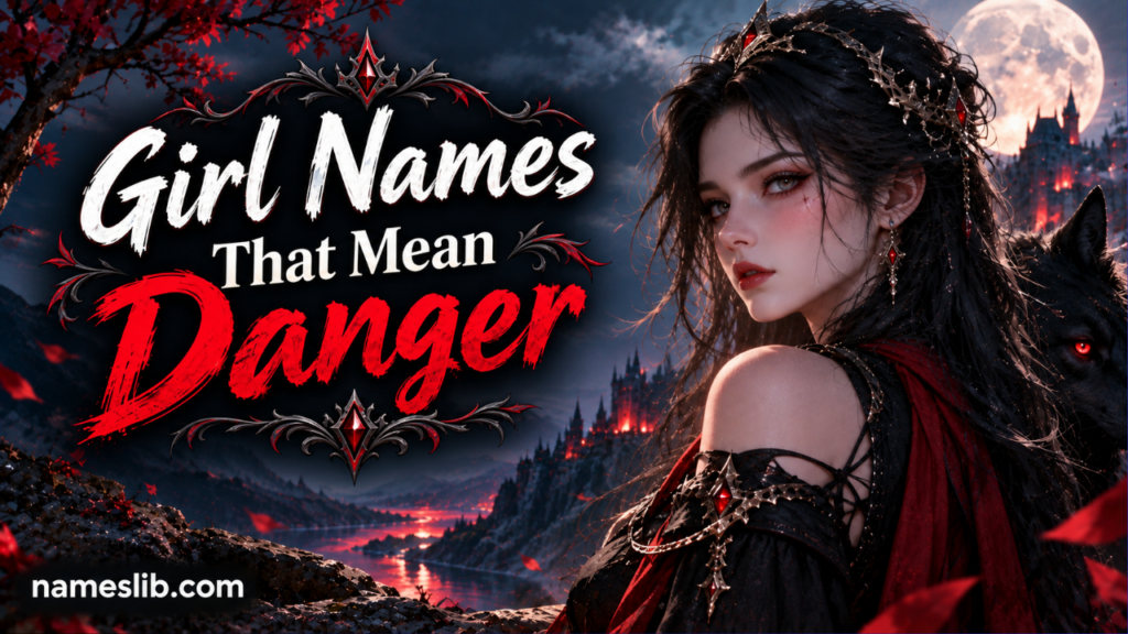 Girl Names That Mean Danger