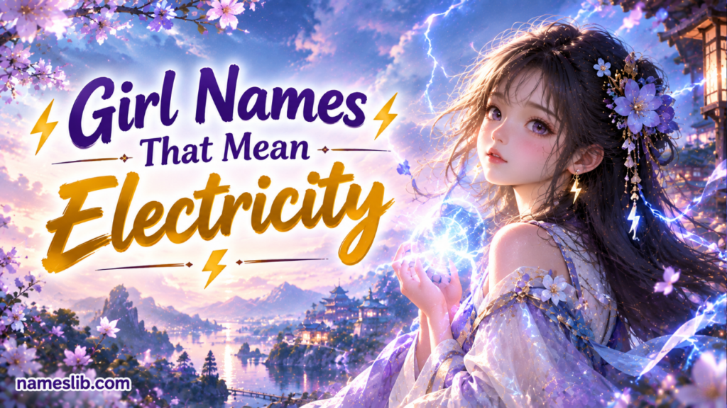 Girl Names That Mean Electricity