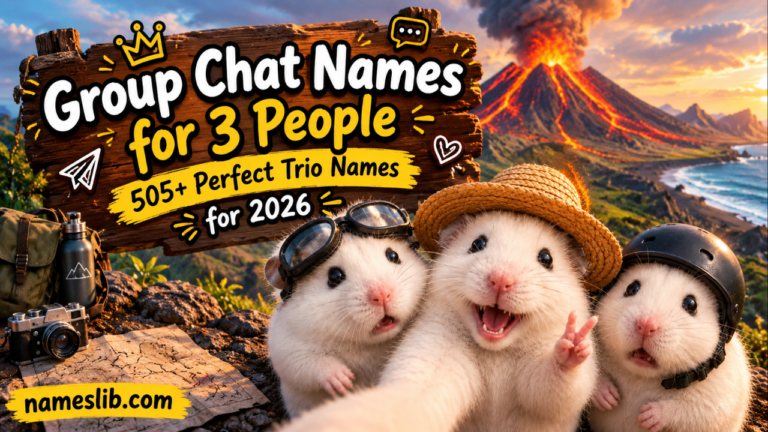 Group Chat Names for 3 People_ 505+ Perfect Trio Names for 2026