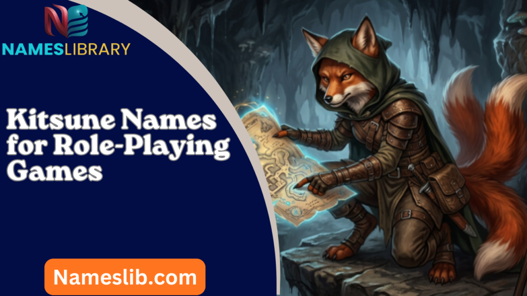 Kitsune Names for Role-Playing Games
