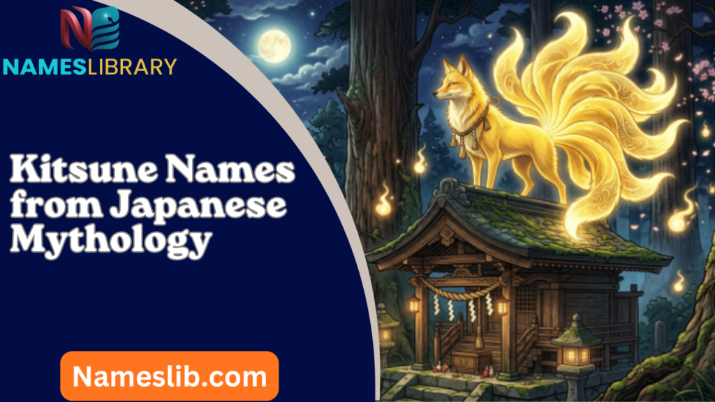 Kitsune Names from Japanese Mythology