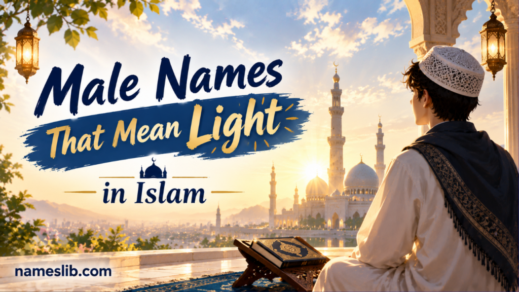 Male Names That Mean Light in Islam