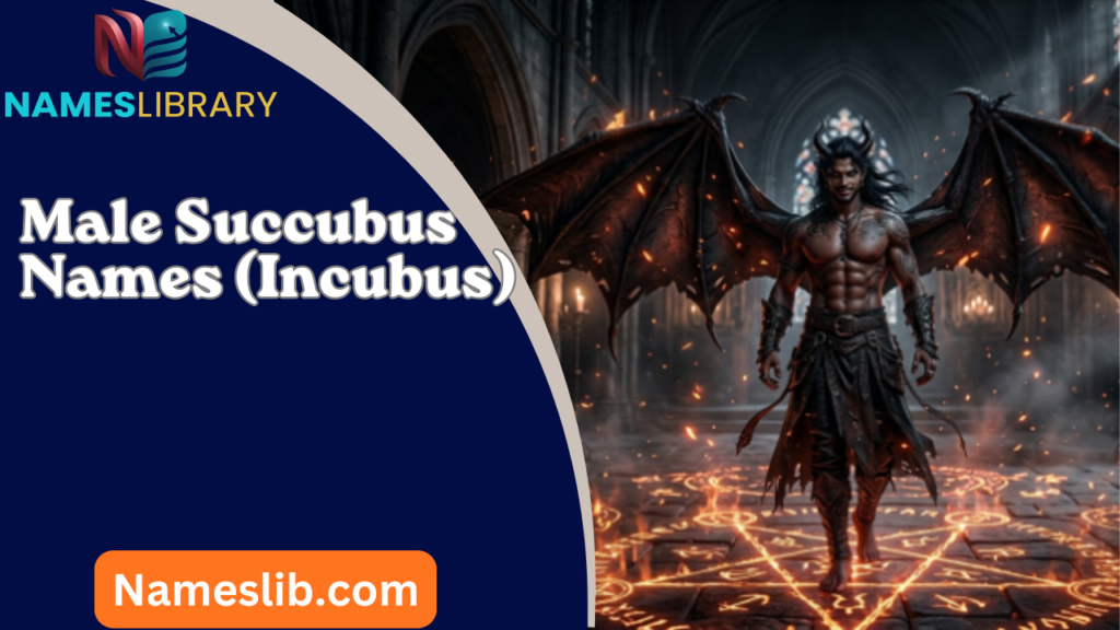 Male Succubus Names (Incubus)