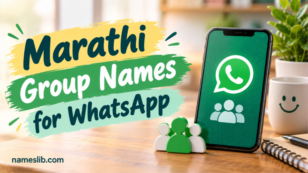 Marathi Group Names for WhatsApp