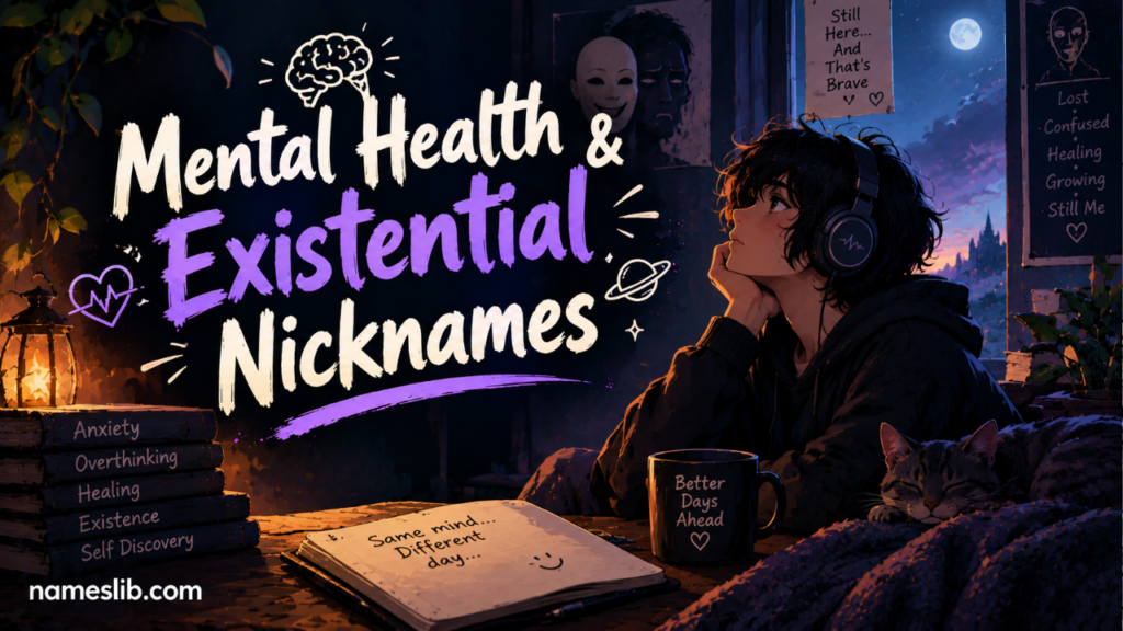 Mental Health & Existential Nicknames