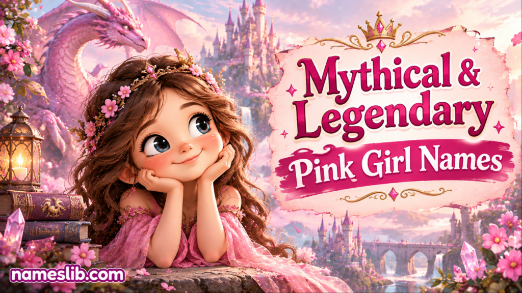 Mythical & Legendary Pink Girl Names