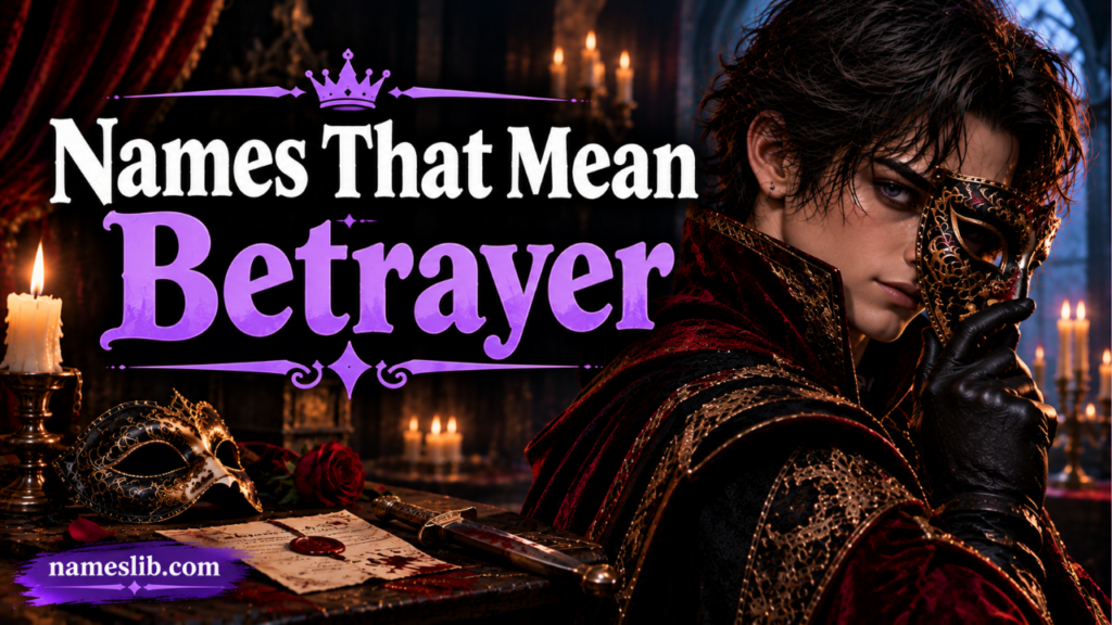 Names That Mean Betrayer