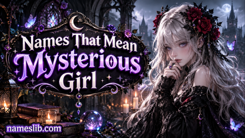 Names That Mean Mysterious Girl