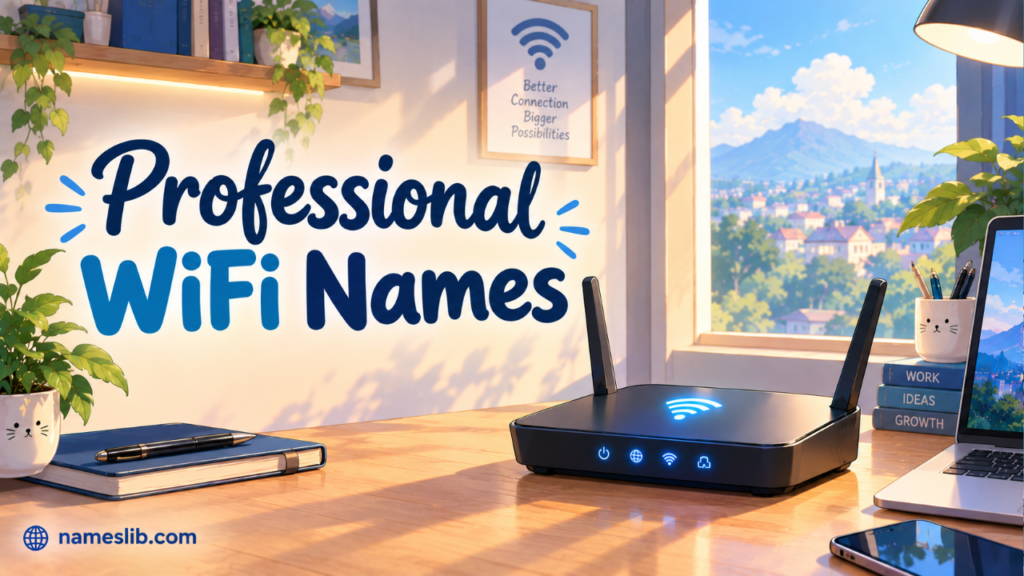 Professional WiFi Names