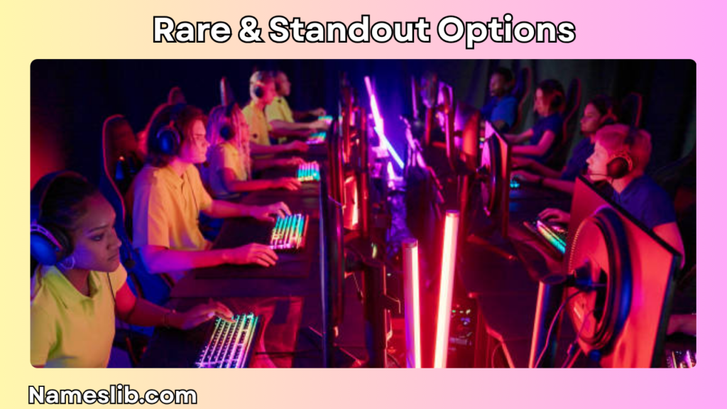 _Rare & Standout Options