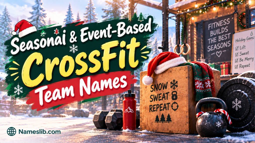 Seasonal & Event-Based CrossFit Team Names