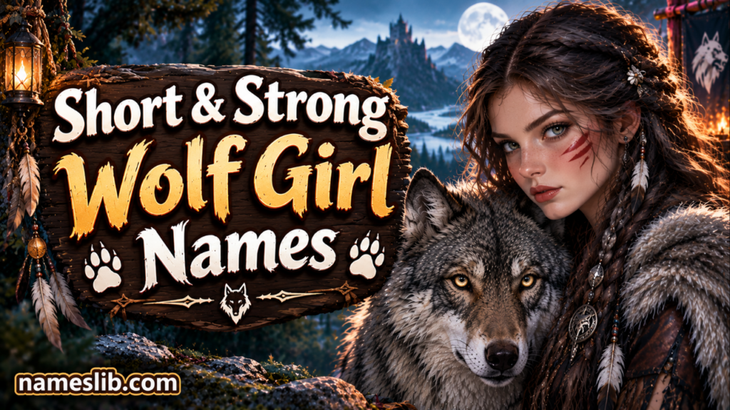 Short & Strong Wolf Girl Names